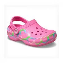 Crocs Toddler Classic Heart Light Clog 213184 669 C6(130mm)