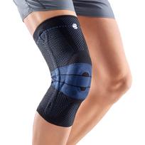 BAUERFEIND GenuTrain Comfort Kelio įtvaras Pagamintas General Medical Stabilizuoja kelio sąnarį su silikoniniais įdėklais ir kompresiniu dydžiu Palaikymas, Vokietija, Prietaisas,