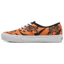 Vans Authentic Tiger Print Casual Low-Top Skate Shoes Unisex sneaker Black Orange VN0A5KRDORA 42