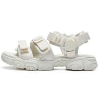 Fila Cat Paw Sandal Fabric Casual Sports Beach Sandals Women sandals Snow-White F12W226408FSW 36.5