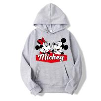 2025 Funny Disney Characters Mickey Mouse Women Pattern Hoodie Winter Outerwear Aesthetic Women Sweater Cheap Clothes Sale S