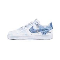 Nike Court Vision 1 Slip Resistant Abrasion Resistant Low top Skateboard Shoes Men's Purple Gray Blue DH2987-101(Team324-) 39