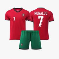 24/25 Portugalijos namų marškinėliai Nr.7 Ronaldo Gerbėjui 16 red