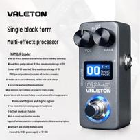 Valeton GP-5 Electric Guitar Multi-effects Pedal with Cabinet Simulation, Drum Machine, Sound Card, and Internal Recording