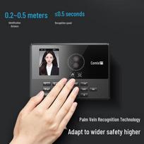 COMIX F33800 Face and Palm Recognition Time Clock CN plug (adapter included)