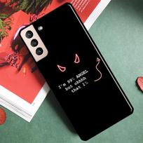 Devil Angel Phone Case For Samsung Galaxy S22 S23 S21 S10 Plus Note 20 Ultra Note 10 S20 FE Cover Fundas Galaxy S22