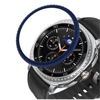 Bezel Ring for Samsung Galaxy Watch 8 classic 46mm Stainless Steel Metal Cover Protector Shell Galaxy Watch 8 Classic Protective Watch 8 classic 46mm mėlyna