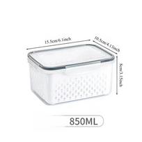 1PC refrigerated, frozen and sealed refrigerator drain fruit crisper food grade special kitchen