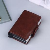 Large Capacity Double Layer Id Credit Card Holder Anti Rfid Blocking Protected Magic Wallet For Men Carbon Fiber Cardholder Case A3