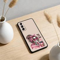 COOL S-Skeleton-ON Phone Case For Samsung S25,24,23,22,30,21,10,9,Ultra,Plus,Lite,FE,4,5 G Soft Black Case Samsung S24fe