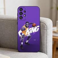 B-Basketball Star L-LeBron James   Phone Case For Samsung S25,S24,S21,S22,S23,S30,Ultra,S20,Plus,Fe,Note,10,9,5G Black Cover Samsung S30plus5G