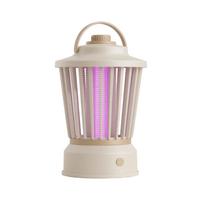 Electric Mosquito Killer Lamp Indoor Insect Trap with UV Light Safe Quiet Operation for Home Office Kitchen Bedroom Patio ONE SIZE smėlis