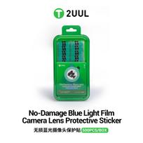 2UUL No-Damage Blue Light Film Camera Lens Protective Sticker  Tools Kit Compatible with IPhone 14 Series and Above Repair set