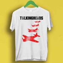Talking Heads Punk Rock Plane Music Gift Tee T Shirt P3207 S
