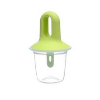 5PCS Reusable Ice Molds DIY Ice Cream Frozen Mold Easy Release Maker for Kids 5pcs žalia