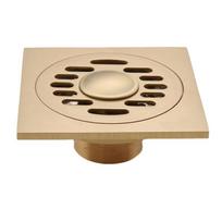 Anti-odor Floor Drains Removable Floor Hair Catcher Convenient Square Shower Drain  Kitchen Style4