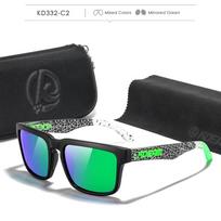 KDEAM Lifestyles Polarized Men's Sunglasses Superior Comfort Daily Wear Hiking Sunglasses with Zipper Case Included