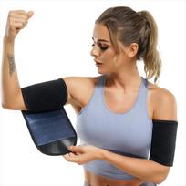 Sauna Sweat Arm Shaper Bands Slimming Sleeves Arm Sweat Band Body Sculpting Arm Trimmers  Armband mėlyna
