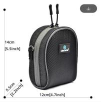 Lightdow Portable Camera Filter Bag Dustproof Camera Lens Filter Bag Filter Pouch Shoulder Case with Belt for Photography