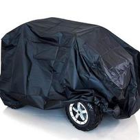 210D Vaikų važiavimo automobilio uždangalas, atsparus vandeniui, UV spinduliams, lauko žaislinių transporto priemonių apsauga elektriniams automobiliams, būtinas 132x72x61cm juoda