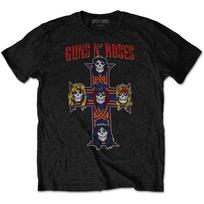Guns N Roses GNRTS46MB03 T-Shirt, Black, Large S