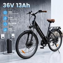 Electric Bike UcityS-DZ Women's/Men's 36V13Ah 90KM 26 inch 5 Speed Removable battery