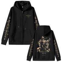 Game Clair Obscur Expedition 33 Zipper Hoodie Men Women Otaku Cosplay Oversized Zip Up Jacket Male Sweatshirts S