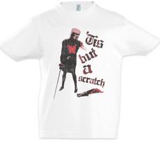 Tis But A Scratch Kids Boys kids boys T-Shirt The Knights Black Of Coconut 150