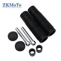 Motorcycle ATV Bike CNC Scooter Dirt Bike Aluminum M8 Footrests Foot Pegs Pedals For Honda Kawasaki Suzuki Yamaha KTM Universal juoda