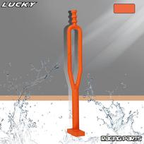 For KTM EXC300 EXC EXCF XC XCF XCW XCFW TPI Six Days 125 200 250 300 350 400 450 500 1998-2022 Kickstand Side Stand Rubber Strap oranžinė