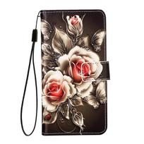 Cute Painted Leather Flip Wallet Case For VIVO IQOO Z10x Z10 Z9 Turbo Z9s Z9 Lite Z9x Z9 Z3 T4x T3x Ultra X300 X100 Stand Cover vivo X100 Pro