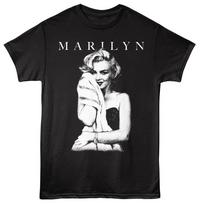 Marilyn Monroe Soft Hug Black Icon Shirt 100