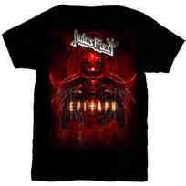 Judas Priest Unisex T-Shirt: Epitaph Red Horns (XX-Large) L