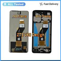 LCD Screen and Digitizer Full Assembly For ZTE V60 Design With Frame