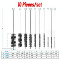 Pipe Cleaning Brush Valve Carbon Deposition Clean Universal Teapot Nozzle Straws Clean Brushes Car Cleaning Tool Car Accessories
