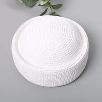Versatile Breathable Beret Sun Hat Flat Top Handmade Straw Straw Sun Hat Circle Concave Top Pillbox Cap Summer Season balta