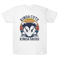 Rat Kinda Cute Kinda Gross Funny Vintage Short Sleeve Tee Unisex T-shirts S