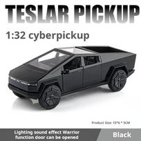 1/32 mastelio Tesla Cybertruck Pikapas Lydinio Automobilio Modelis Metalo Liejinio Žaislas Visureigiai Automobilio Modelis Simuliacija Kolekcija Vaikų Dovanos