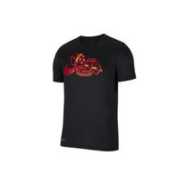 Nike „Dri-FIT Legend“ trumpomis rankovėmis, treniruočių marškinėliai, vyriški viršutiniai drabužiai, juodi CU8489-010 S