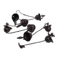 7.9ft Birds On Cup Rain Chain for Gutters Decorative Rain Chimes for Outside Vintage Garden Rainwater Diverter Catcher