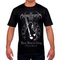 Nargaroth Marškinėliai Black Metal Ist Krieg 2001 Black Metal Metalistų Stilius Vasara Vyriškas Moteriškas Viršus Marškinėliai Streetwear Laisvalaikio Y2k S juoda