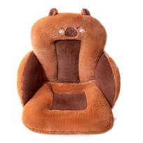 Protection Pad Car Seat Cover Winter Warm Cushion Front Chair Seat Cover Soft Faux Fur Plush Comfortable Car Accessories COTTON&Autumn And Winter oranžinė