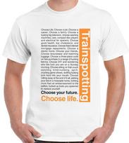 26 Trainspotting Marškinėliai Įžanga Vyriški Juokingi Pasirink Gyvenimą Įžanga Unisex Marškinėliai XXXXL