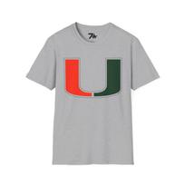 Miami Hurricanes Football T shirt, Game Day Tee, College Sports Top, Fan 4XL