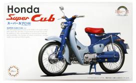 Fujimi Models Motorcycle Series 21 Honda Super Cub C100 Plastic Model Kit [Bonus Item] (FUJIMI) 1/12 No. (1958) pilka spalva