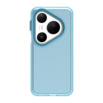 Frosted Case For Huawei Pura 80 Pro Cover Huawei Pura 80 Pro Fundas Coque Matte Translucent PC Candy Color Back Case Pura 80 Pro Huawei Pura 80 mėlyna