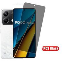 For Poco X6 5G Privacy Screen Protector Tempered Glass Anti-spy For Xiaomi Poco X6 Protective Phone Anti Peeping Film Poco X6 For Poco X6