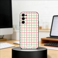 Ins Korean Style Phone Case For Samsung S25,S24,S21,S22,S23,S30,Ultra,S20,Plus,Fe,Soft Silicone Black Cover Samsung S20plus5G