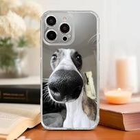 Funny Little Dog Expressions  Phone Case For iPhone17,16,15,14,13,12,11 Plus,Pro Max,Soft Silicone Transparent Cover iPhone11PROMAX