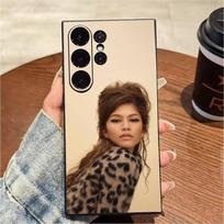 Z-Zendaya Euphoria Printing Phone Case For Samsung S25,S24,S21,S22,S23,S20,Ultra,S26,Plus,Fe,Note,5G Black Cover Samsung S225G